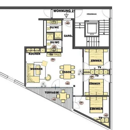 Residenz Wildkogelbahnen 21 公寓 *